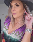 Robe soleil longue tricolore - 𝐌𝐚𝐫𝐢𝐧𝐚𝟒𝟒𝐟𝐚𝐦𝐢𝐥𝐲