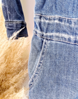 Combinaison en jean bleu délavé - 𝐌𝐚𝐫𝐢𝐧𝐚𝟒𝟒𝐟𝐚𝐦𝐢𝐥𝐲