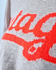 Pull beige vintage orange fluo - 𝐌𝐚𝐫𝐢𝐧𝐚𝟒𝟒𝐟𝐚𝐦𝐢𝐥𝐲