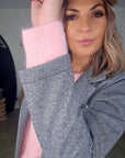 Veste à chevrons & tags + pin's skull rose - 𝐌𝐚𝐫𝐢𝐧𝐚𝟒𝟒𝐟𝐚𝐦𝐢𝐥𝐲