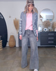 Jean bootcut gris delavé - 𝐌𝐚𝐫𝐢𝐧𝐚𝟒𝟒𝐟𝐚𝐦𝐢𝐥𝐲