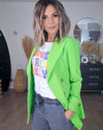 Blazer vert fluo - 𝐌𝐚𝐫𝐢𝐧𝐚𝟒𝟒𝐟𝐚𝐦𝐢𝐥𝐲