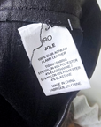 Legging noir bi-matière avec cuir - 𝐌𝐚𝐫𝐢𝐧𝐚𝟒𝟒𝐟𝐚𝐦𝐢𝐥𝐲