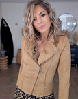 Perfecto suédine tabac - 𝐌𝐚𝐫𝐢𝐧𝐚𝟒𝟒𝐟𝐚𝐦𝐢𝐥𝐲