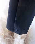Legging noir bi-matière avec cuir - 𝐌𝐚𝐫𝐢𝐧𝐚𝟒𝟒𝐟𝐚𝐦𝐢𝐥𝐲