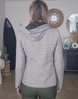 Veste ร capuche ร imprimรฉ ร carreaux - ๐๐๐ซ๐ข๐ง๐๐๐๐๐๐ฆ๐ข๐ฅ๐ฒ