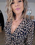 Robe 7/8è imprimé léopard - 𝐌𝐚𝐫𝐢𝐧𝐚𝟒𝟒𝐟𝐚𝐦𝐢𝐥𝐲