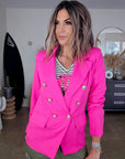 Veste cintrée rose fluo - 𝐌𝐚𝐫𝐢𝐧𝐚𝟒𝟒𝐟𝐚𝐦𝐢𝐥𝐲