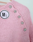 Pull rose à maille chaude - 𝐌𝐚𝐫𝐢𝐧𝐚𝟒𝟒𝐟𝐚𝐦𝐢𝐥𝐲