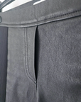 Legging noir bi-matière avec cuir - 𝐌𝐚𝐫𝐢𝐧𝐚𝟒𝟒𝐟𝐚𝐦𝐢𝐥𝐲