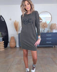 Robe sweat kaki - 𝐌𝐚𝐫𝐢𝐧𝐚𝟒𝟒𝐟𝐚𝐦𝐢𝐥𝐲