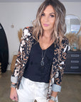 Veste cintrée à imprimé skull - 𝐌𝐚𝐫𝐢𝐧𝐚𝟒𝟒𝐟𝐚𝐦𝐢𝐥𝐲