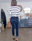 Cardigan amour marinière - 𝐌𝐚𝐫𝐢𝐧𝐚𝟒𝟒𝐟𝐚𝐦𝐢𝐥𝐲
