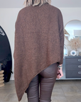 Pull marron longueur asymétrique - 𝐌𝐚𝐫𝐢𝐧𝐚𝟒𝟒𝐟𝐚𝐦𝐢𝐥𝐲