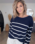 Pull double sens marinière - 𝐌𝐚𝐫𝐢𝐧𝐚𝟒𝟒𝐟𝐚𝐦𝐢𝐥𝐲