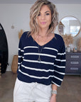 Pull double sens marinière - 𝐌𝐚𝐫𝐢𝐧𝐚𝟒𝟒𝐟𝐚𝐦𝐢𝐥𝐲
