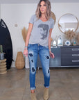 T-shirt gris clair PRINCE - 𝐌𝐚𝐫𝐢𝐧𝐚𝟒𝟒𝐟𝐚𝐦𝐢𝐥𝐲