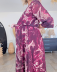 Robe 7/8è aubergine - 𝐌𝐚𝐫𝐢𝐧𝐚𝟒𝟒𝐟𝐚𝐦𝐢𝐥𝐲