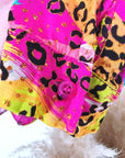Chemise fluo à imprimé léopard - 𝐌𝐚𝐫𝐢𝐧𝐚𝟒𝟒𝐟𝐚𝐦𝐢𝐥𝐲