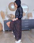 Bombers noir cuir véritable - 𝐌𝐚𝐫𝐢𝐧𝐚𝟒𝟒𝐟𝐚𝐦𝐢𝐥𝐲