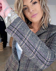 Veste chevrons vintage - 𝐌𝐚𝐫𝐢𝐧𝐚𝟒𝟒𝐟𝐚𝐦𝐢𝐥𝐲