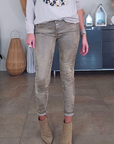 Pantalon bronze à imprimé animal - 𝐌𝐚𝐫𝐢𝐧𝐚𝟒𝟒𝐟𝐚𝐦𝐢𝐥𝐲