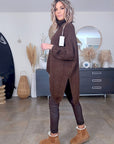 Pull marron longueur asymétrique - 𝐌𝐚𝐫𝐢𝐧𝐚𝟒𝟒𝐟𝐚𝐦𝐢𝐥𝐲