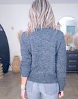 Pull gris anthracite à maille douce et chaude - 𝐌𝐚𝐫𝐢𝐧𝐚𝟒𝟒𝐟𝐚𝐦𝐢𝐥𝐲