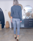 Jean slim fit gris delavé - 𝐌𝐚𝐫𝐢𝐧𝐚𝟒𝟒𝐟𝐚𝐦𝐢𝐥𝐲