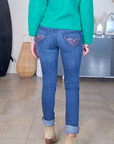 Jean bleu slim à poches fantaisies - 𝐌𝐚𝐫𝐢𝐧𝐚𝟒𝟒𝐟𝐚𝐦𝐢𝐥𝐲