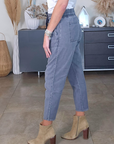 Pantalon gris coupe droite - 𝐌𝐚𝐫𝐢𝐧𝐚𝟒𝟒𝐟𝐚𝐦𝐢𝐥𝐲