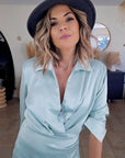 Robe chic vert d'eau - 𝐌𝐚𝐫𝐢𝐧𝐚𝟒𝟒𝐟𝐚𝐦𝐢𝐥𝐲