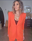 Veste chic orange - 𝐌𝐚𝐫𝐢𝐧𝐚𝟒𝟒𝐟𝐚𝐦𝐢𝐥𝐲