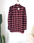 Chemise tunique à inscriptions au dos - 𝐌𝐚𝐫𝐢𝐧𝐚𝟒𝟒𝐟𝐚𝐦𝐢𝐥𝐲
