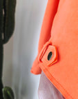 Perfecto orange fluo en suédine - 𝐌𝐚𝐫𝐢𝐧𝐚𝟒𝟒𝐟𝐚𝐦𝐢𝐥𝐲
