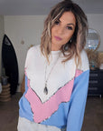 Pull vintage bleu ciel - 𝐌𝐚𝐫𝐢𝐧𝐚𝟒𝟒𝐟𝐚𝐦𝐢𝐥𝐲