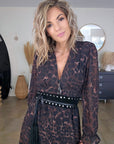Ceinture noire cloutée 100% cuir - 𝐌𝐚𝐫𝐢𝐧𝐚𝟒𝟒𝐟𝐚𝐦𝐢𝐥𝐲