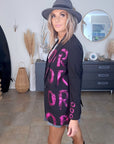 Blazer noir créateur Amor