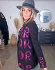 Blazer noir créateur Amor