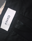 Short similicuir noir Pinko