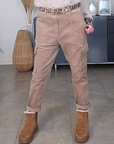 Pantalon cargo velours beige - 𝐌𝐚𝐫𝐢𝐧𝐚𝟒𝟒𝐟𝐚𝐦𝐢𝐥𝐲
