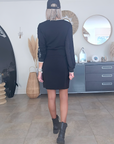 Robe noire sportswear chic - 𝐌𝐚𝐫𝐢𝐧𝐚𝟒𝟒𝐟𝐚𝐦𝐢𝐥𝐲
