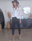 Pantalon chic gris anthracite - 𝐌𝐚𝐫𝐢𝐧𝐚𝟒𝟒𝐟𝐚𝐦𝐢𝐥𝐲