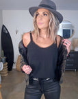 Débardeur Léa noir