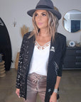 Blazer noir créateur