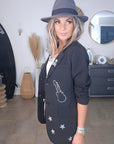 Blazer noir créateur