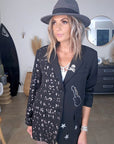 Blazer noir créateur