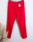 Pantalon chic rouge