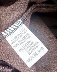 Pantalon chevrons marron