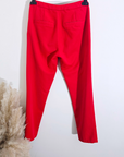 Pantalon chic rouge